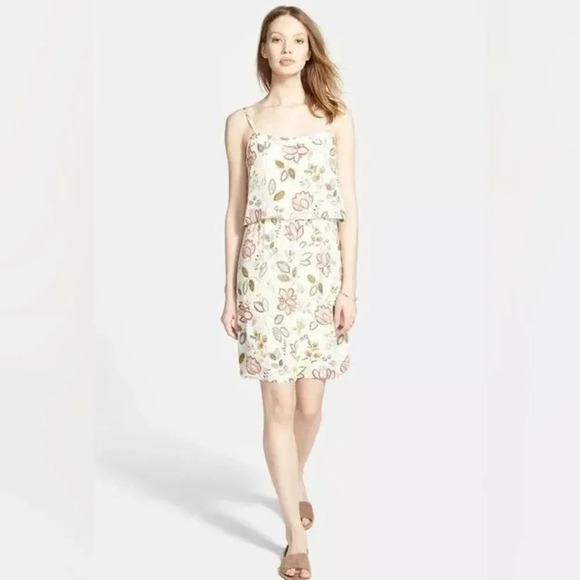 MADEWELL Floral Overlay Dress - Picture 2 of 10